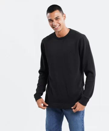 emerson men s cotton knit with round neck 360x432 - Emerson Ανδρική Πλεκτή Μπλούζα