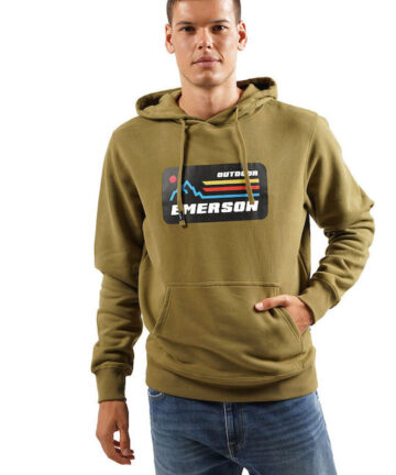 fixedratio 20200908123114 emerson 202 em20 07 khaki 360x432 - Emerson Men`s Hooded Sweat